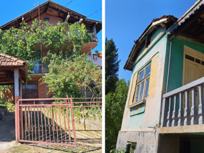 Na prodaju seosko domaćinstvo u Podini – dve kuće i 7 ha zemljišta